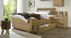 Schubkasten-Einzelbett "Raida" -Bettbezüge Verkäufe 2024 schubkasten einzelbett raida eiche teilmassiv natur gr