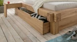 Schubkasten-Liege "Doba" -Bettbezüge Verkäufe 2024 schubkasten liege doba griffmulden gerundet