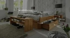 Schubkasten-Liege "Zarbo" 10 Schubkasten-Liege "Zarbo" -Bettbezüge Verkäufe 2024 schubkasten liege zarbo bemassungs skizze