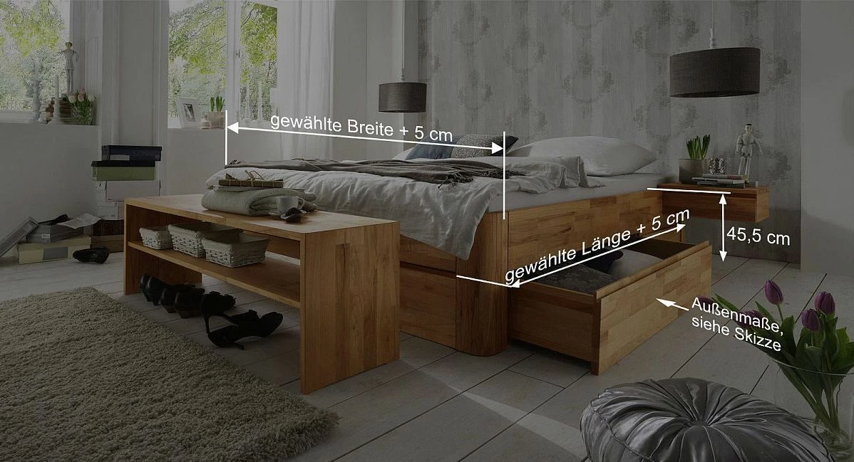 Schubkasten-Liege "Zarbo" 6 Schubkasten-Liege "Zarbo" – Bild 4