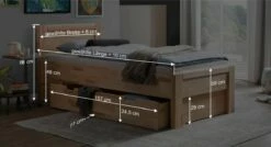 Schubkasten-Seniorenbett "Ewen" 12 Schubkasten-Seniorenbett "Ewen" -Bettbezüge Verkäufe 2024 schubkasten seniorenbett ewen echtholz natuerlich bemassung1 grafik1