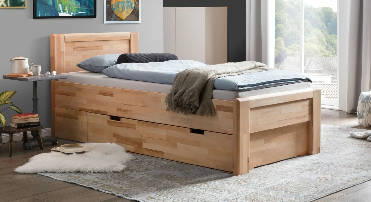 Schubkasten-Seniorenbett "Ewen" 7 Schubkasten-Seniorenbett "Ewen" – Bild 5