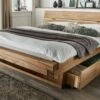 Schubkasten-Bett "Romeno" -Bettbezüge Verkäufe 2024 schubkastenbett romeno holz kufen