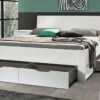 Schubkasten-Bett "Siberio" -Bettbezüge Verkäufe 2024 schubkastenbett siberio integriert stauraum