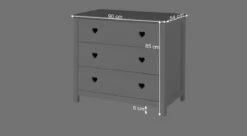 Schubladen-Kommode "Asami" 9 Schubladen-Kommode "Asami" -Bettbezüge Verkäufe 2024 schubladen kommode asami bemassungs grafik