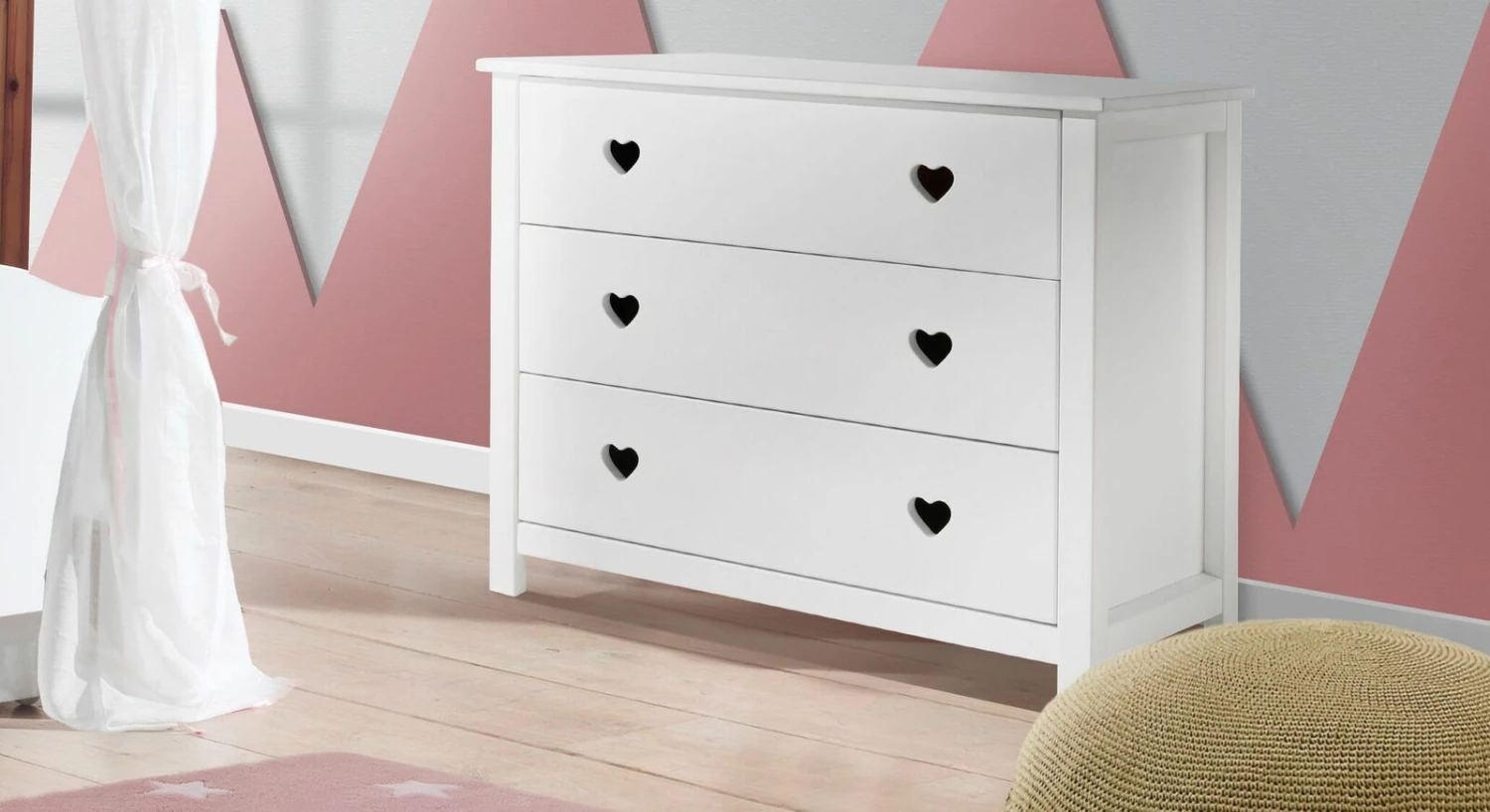 Schubladen-Kommode "Asami" 3 Schubladen-Kommode "Asami"