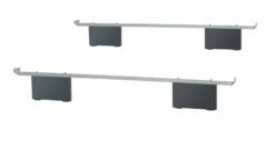 Bett "Rimini" -Bettbezüge Verkäufe 2024 schwebebett bettfuesse anthrazitfarben unauffaellig