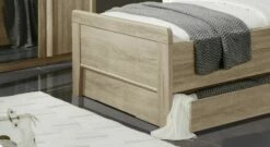 Senioren-Schubkastenbett "Palmira" -Bettbezüge Verkäufe 2024 senioren schubkastenbett palmira klassisch fussteil verblendung