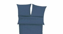 Sommer-Winter-Bettwäsche "Uni" 10 Sommer-Winter-Bettwäsche "Uni" -Bettbezüge Verkäufe 2024 sommer winter bettwaesche uni blau einfarbig