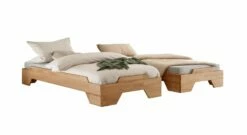 Stapelliege "Narvik" -Bettbezüge Verkäufe 2024 stapelliege narvik buche 2er set guenstig kaufen