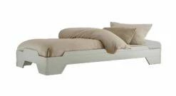 Stapelliege "Narvik" -Bettbezüge Verkäufe 2024 stapelliege narvik buche weiss lackiert