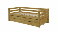 Stauraum-Ausziehbett "Kids Paradise" -Bettbezüge Verkäufe 2024 stauraum ausziehbett kids paradise kiefer gelaugt echtholz