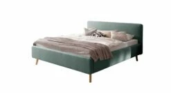 Stauraumbett "Carballo" Express -Bettbezüge Verkäufe 2024 stauraumbett carballo express webstoff bezug eisblau