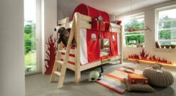 Stockbett "Kids Dreams" -Bettbezüge Verkäufe 2024 stockbett kids dreams kiefernholz natur lackiert