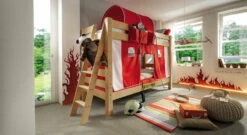 Stockbett "Kids Dreams" -Bettbezüge Verkäufe 2024 stockbett kids dreams stabil gelaugt geoelt