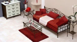 Tagesbett "Gora" -Bettbezüge Verkäufe 2024 tagesbett gora braun nicht ausziehbar gr