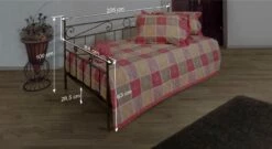 Tagesbett "Plata" -Bettbezüge Verkäufe 2024 tagesbett plata bemassungs skizze