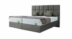 TEMPUR® Boxspringbett "Flat" Check Express -Bettbezüge Verkäufe 2024 tempur boxspringbett flat check express schwebe optik 1