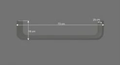 Wandregal "Kids Arctic" -Bettbezüge Verkäufe 2024 wandregal kids arctic bemassungsgrafik