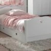 Ausziehbett "Asami" -Bettbezüge Verkäufe 2024 weiss ausziehbett asami maedchenzimmer