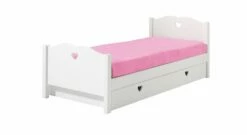 Ausziehbett "Asami" -Bettbezüge Verkäufe 2024 weiss jugendbett asami mit schublade