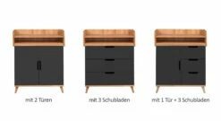 Wickelkommode "Kids Nordic" 15 Wickelkommode "Kids Nordic" -Bettbezüge Verkäufe 2024 wickelkommode kids nordic anthrazit alle varianten