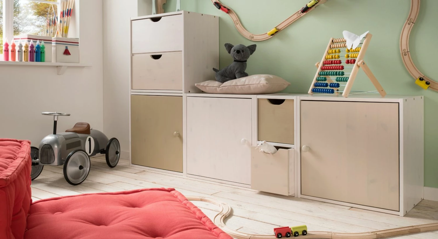 Würfelsystem "Kids Paradise" Laubhütte 3 Würfelsystem "Kids Paradise" Laubhütte